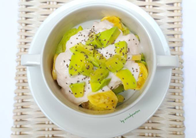 Resep Avocado Yoghurt, Enak