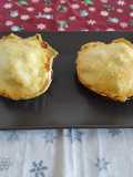 Vieiras con langostinos