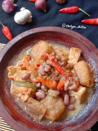 Cara Gampang Membikin Resep Sambal Goreng Krecek kacang merah yang Enak Banget Anti Ribet, Sempurna