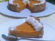 Una foto de pie de calabaza