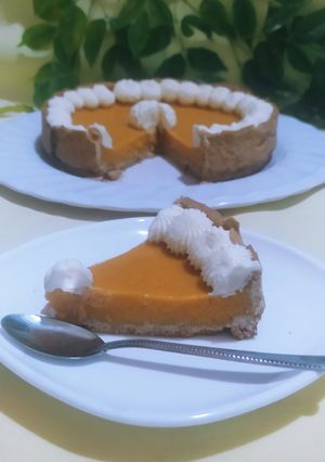 Una foto de Tarta Dulce De Calabaza /Pumpkin Pie