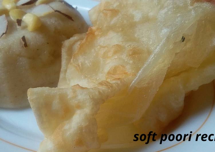 Step-by-Step Guide to Prepare Super Quick Homemade Soft and puffy poori recipe