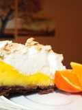 Tarta czekoladowo - pomarańczowa z bezą 🔥