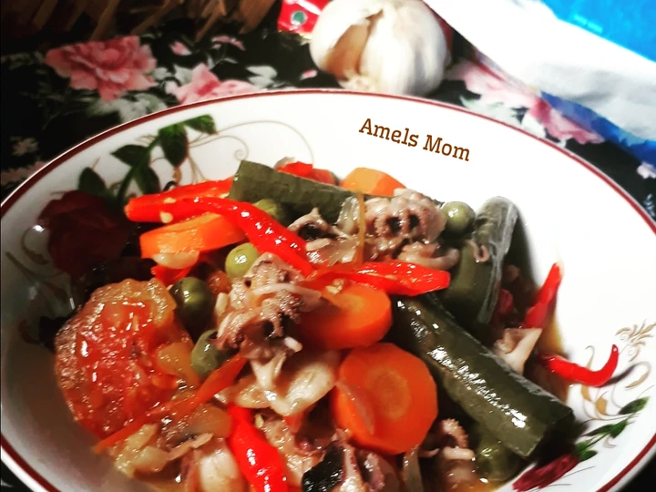 Langkah Mudah untuk Menyiapkan Resep Rimbang saos Tiram yang Enak Banget Anti Ribet, Mantap Sekali