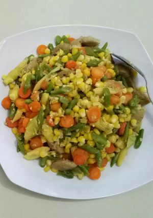 Foto resep Sayur Tumis Baso Sapi