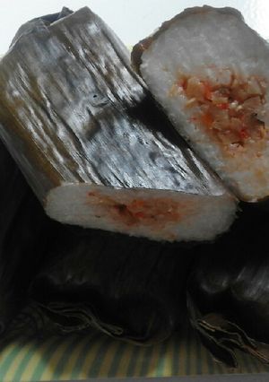 Foto resep Arem - Arem / lontong isi