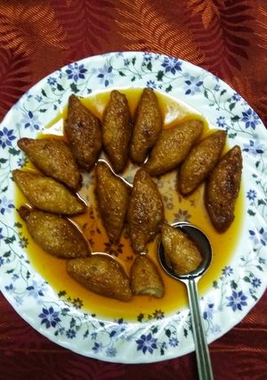 রাঙাআলুর রসপুলি (raanga aloor raspuli recipe in Bengali) রেসিপির প্রধান ছবি