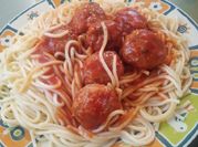 Una foto de spaghetti económico