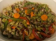 Una foto de filete con ajonjoli