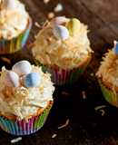 Cupcakes con Crema de Limón para Pascua