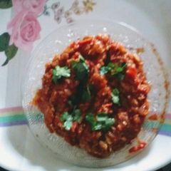 A picture of Baingan Ka bharta.