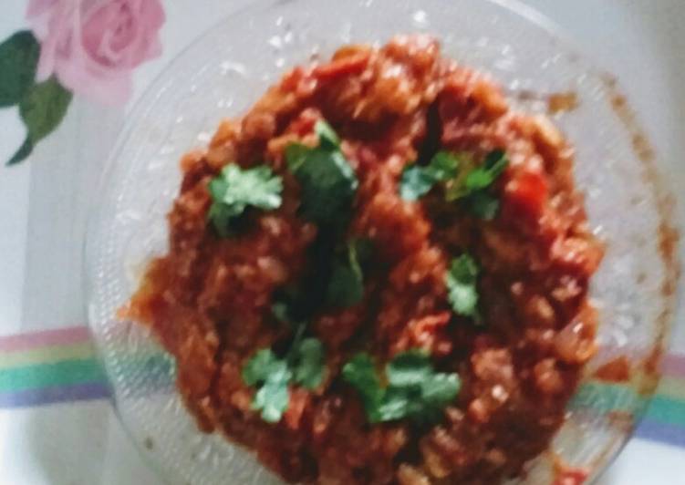 Recipe of Quick Baingan Ka bharta