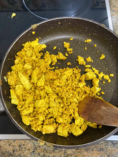 Una foto de Vegano: “Huevos” Revueltos 💚