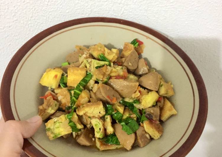 Orak Arik Telur Bakso Sapi