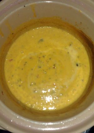 A picture of Crock Pot Cheese Dip.