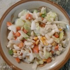 A picture of Macaroni salad.