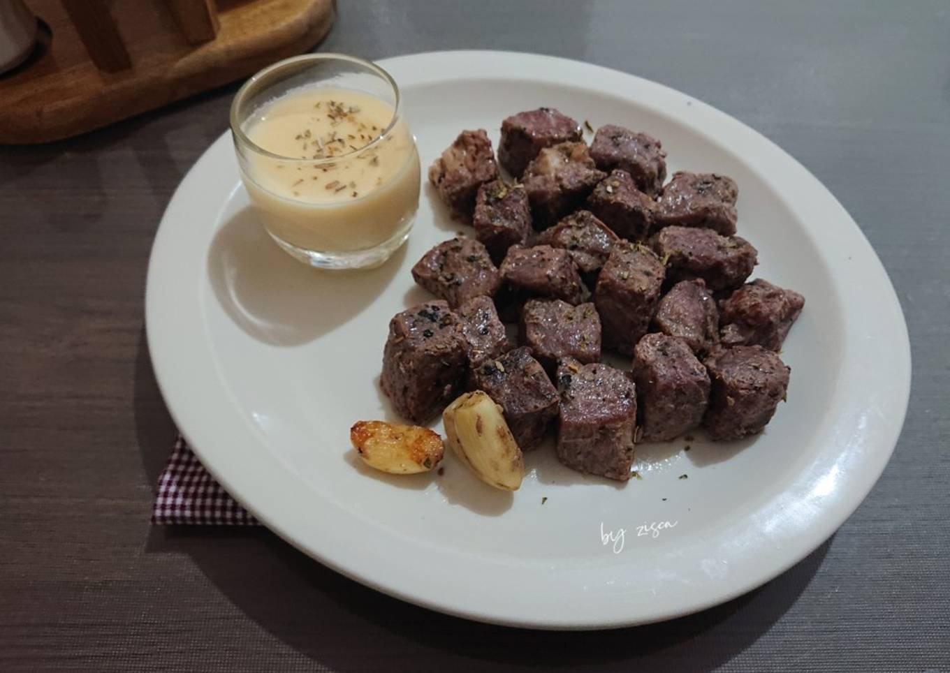 Saikoro Steak Saus Keju