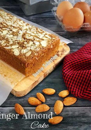 Foto resep Ginger Almond Cake