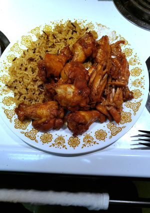 A picture of Bangkok Chicken.