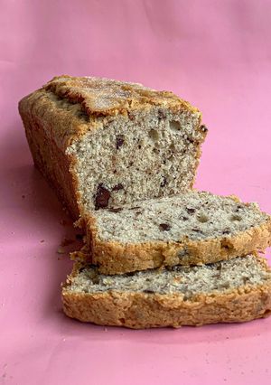 Una foto de Budín de banana