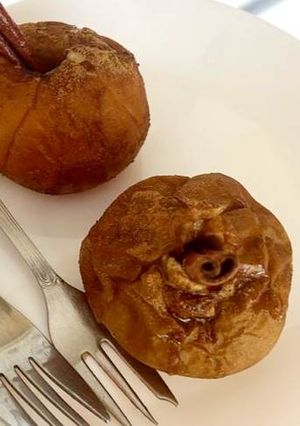 Foto de Maçã assada na airfryer