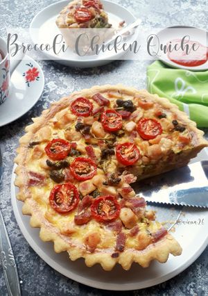 Foto resep Broccoli Chicken Quiche