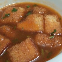 A picture of Tomato soup.