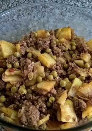 Una foto de Revuelto de papas
