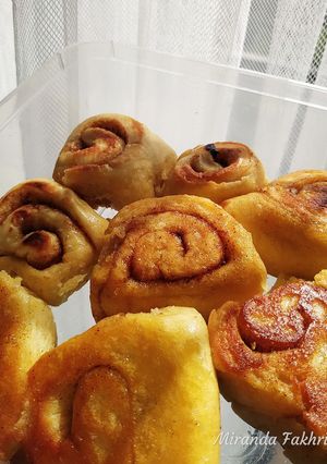Foto resep Cinnamon Roll Rice Cooker