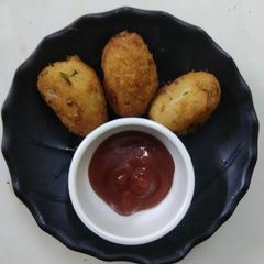 A picture of Upma nuggets.