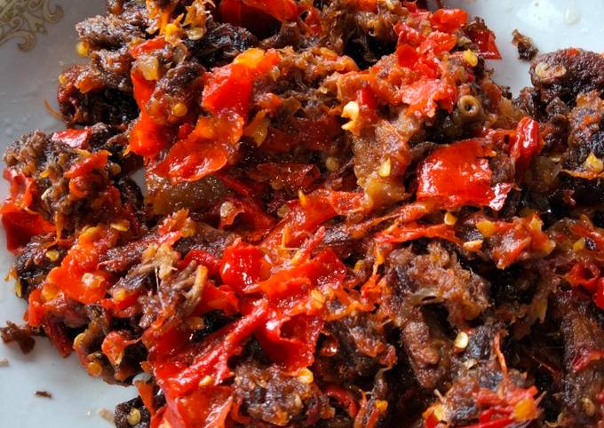 Resep Dendeng Balado Oleh Isma Nadia Cookpad