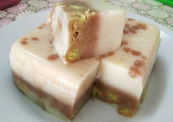 18. Pudding Jelly Roti MiCow (milo&dancow) Nutrijel