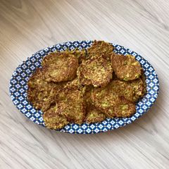 Mücver (Zucchini Pancakes) A picture of Mücver (Zucchini Pancakes).