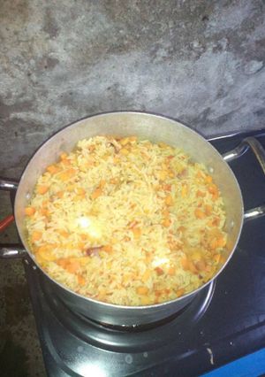 A picture of Curry rice.