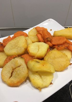Una foto de Verduras al horno