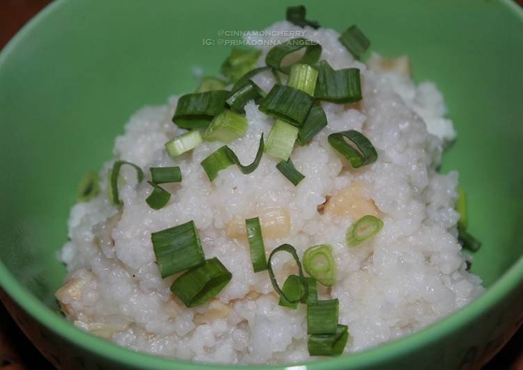 Recipe of Any Night Of The Week Scallop Porridge Made in Slow Cooker