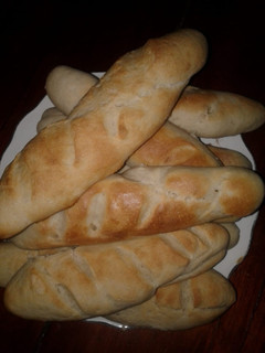 Una foto de Pan francés