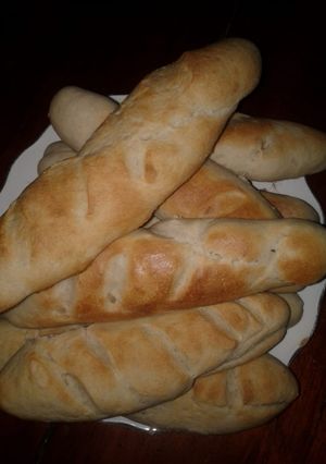 Una foto de Pan francés