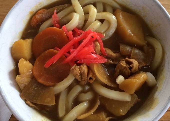 Recipe of Jamie Oliver Simple Curry Udon