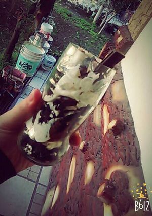 Una foto de Postre helado