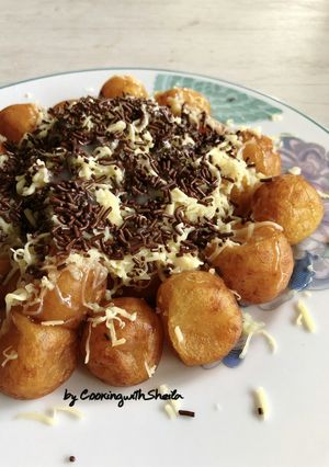 Foto resep Pilus Kentang Cokelat Keju