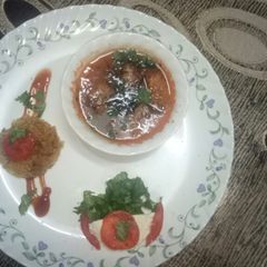 A picture of Tomato soup.
