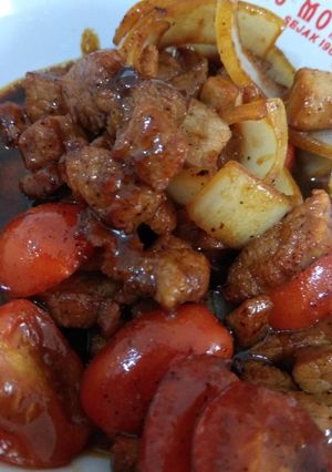 Foto resep Sapi Lada Hitam Tomat