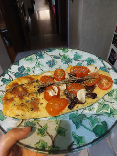 Una foto de Focaccia keto