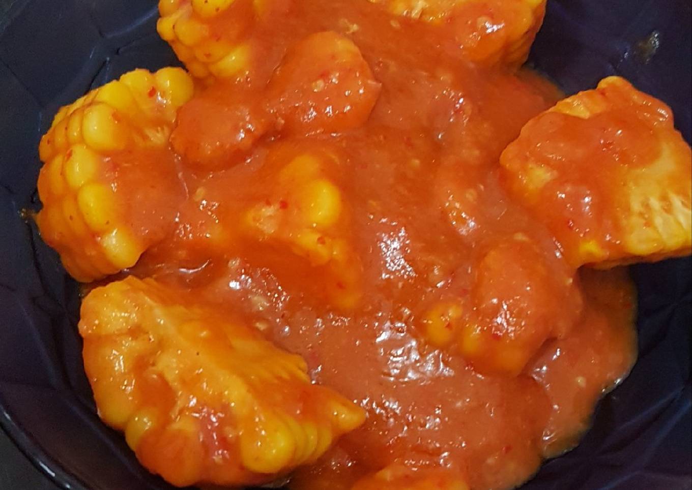 Udang Jagung Saus Padang
