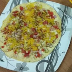 A picture of Crunchy nutty veg papad.