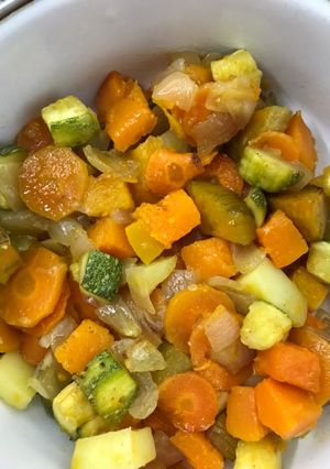 Una foto de Vegetales al horno: guarnición o plato principal