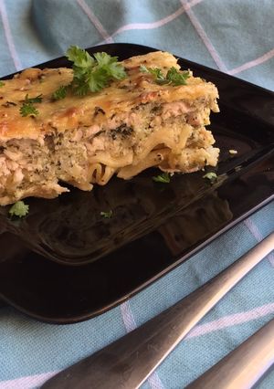 Krémsajtos rakott tészta 👩🏻‍🍳 recept fotója