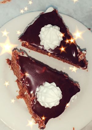 صورة لوصفة 🥧🍫 كيكة شوكولة هايلة و اقتصادية 🍫🥧