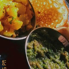 A picture of Masala dosa.